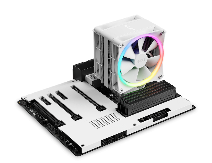 Система охлаждения NZXT T120 White (RC-TN120-W1) фото №3