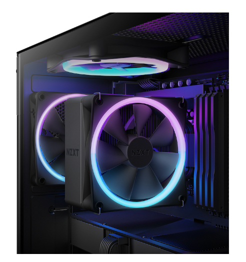 Система охолодження NZXT T120 RGB Black (RC-TR120-B1) фото №3