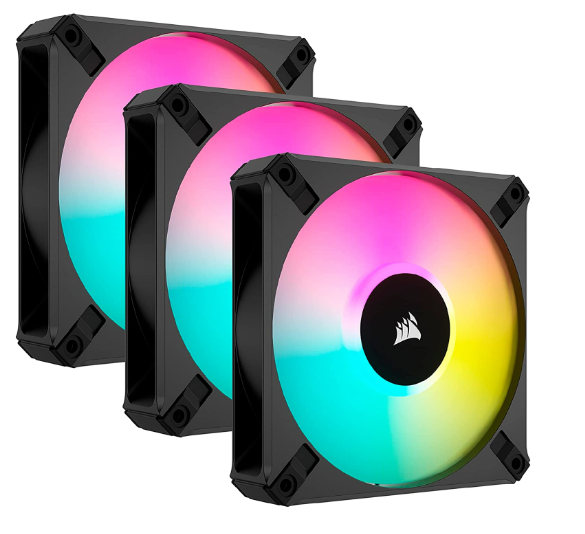 Система охолодження CORSAIR AF120 RGB Elite Triple Pack (CO-9050154-WW)