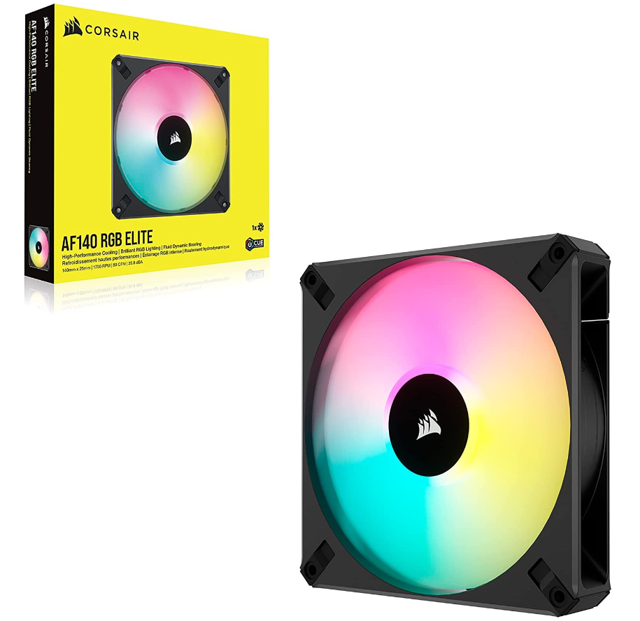 Система охлаждения CORSAIR AF140 RGB Elite (CO-9050155-WW) фото №2