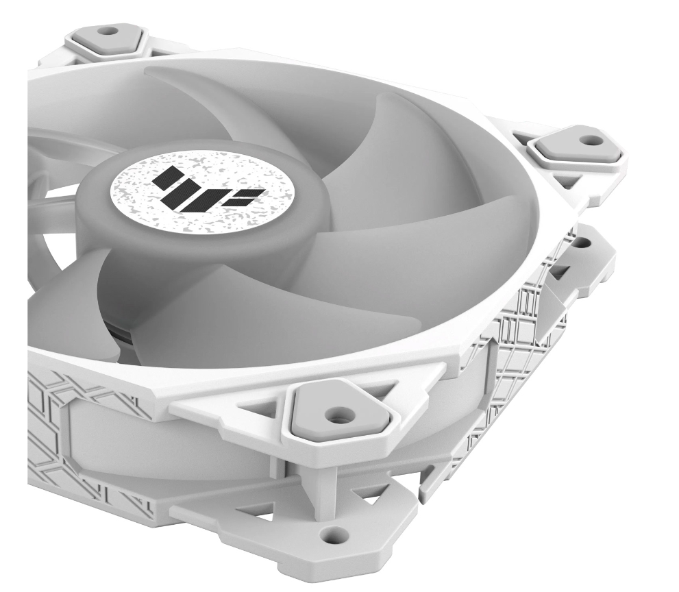 Система охолодження Asus TUF Gaming TF120 ARGB White Edition (90DA0033-B09000) фото №7