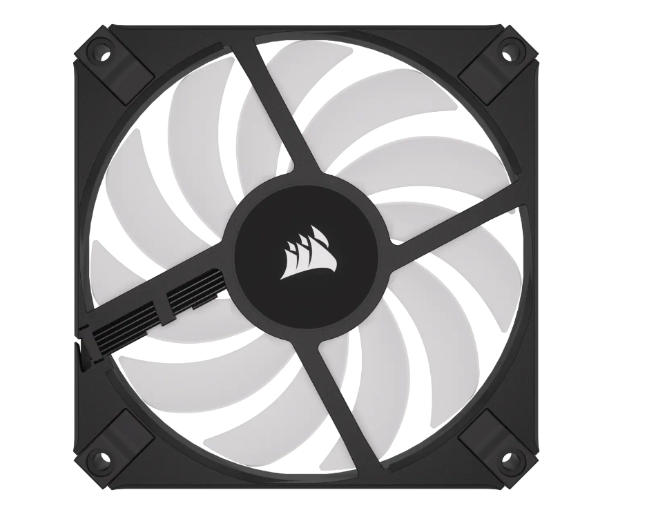 Система охлаждения CORSAIR iCUE AF120 RGB Slim Black Dual Fan Kit (CO-9050163-WW) фото №6