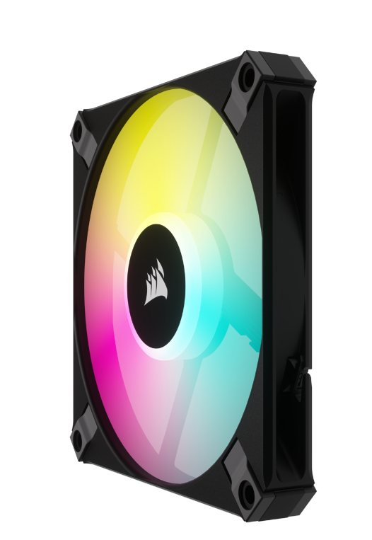 Система охлаждения CORSAIR iCUE AF120 RGB Slim Black Dual Fan Kit (CO-9050163-WW) фото №2