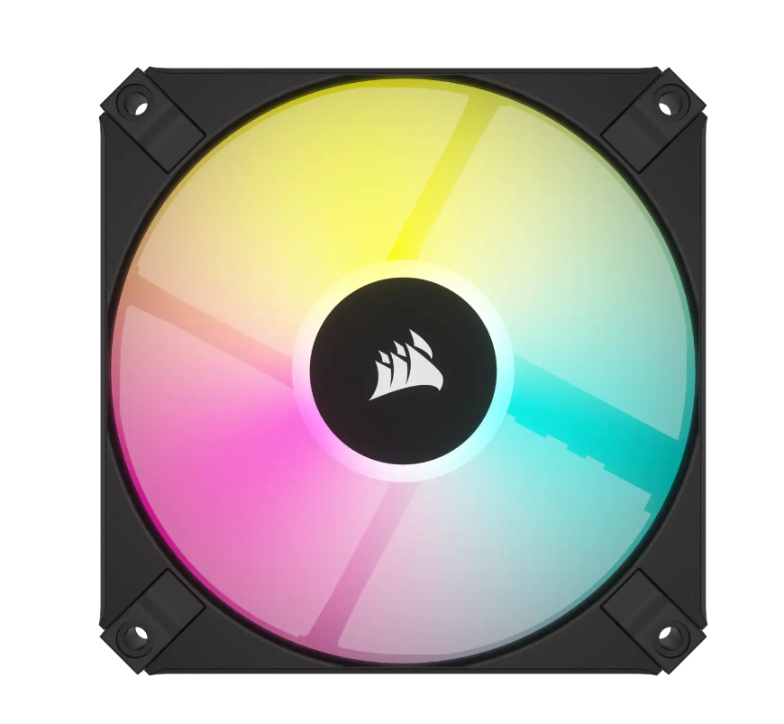 Система охлаждения CORSAIR iCUE AF120 RGB Slim Black Dual Fan Kit (CO-9050163-WW) фото №3