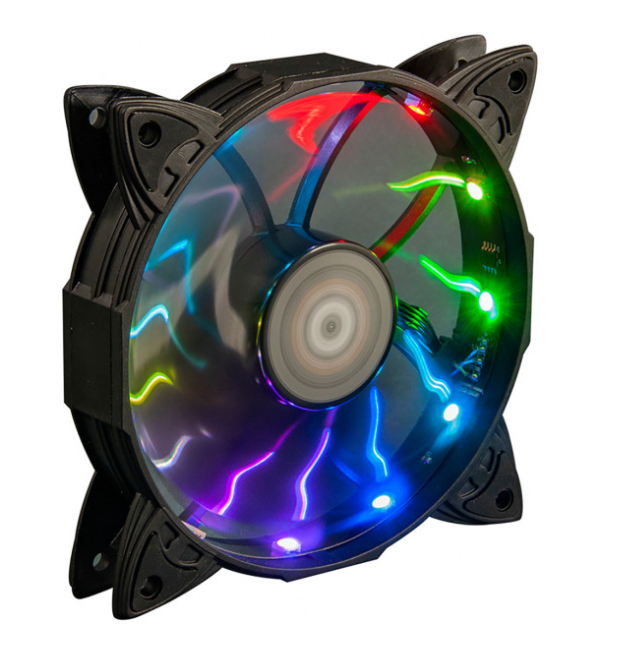 Система охлаждения Frime Iris LED Fan 12LED Auto Effect (FLF-HB120AUTO12) фото №2