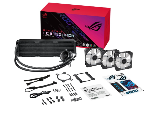Система охолодження Asus ROG Strix LC II 360 ARGB (90RC00F1-M0UAY4) фото №4