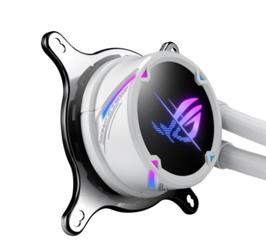 Система охолодження Asus ROG Strix LC II 360 ARGB White Edition (90RC00F2-M0UAY4) фото №2