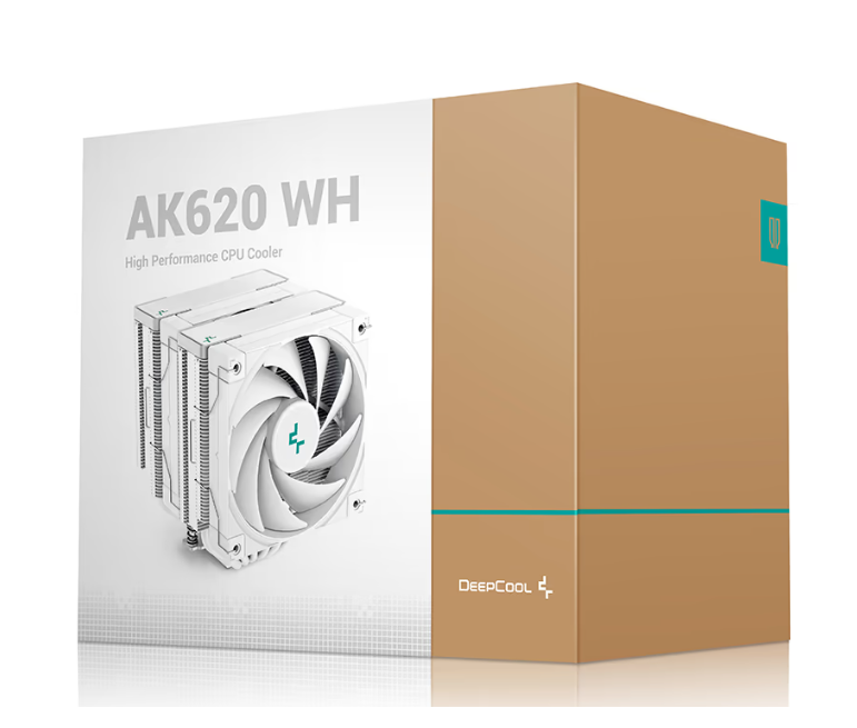 Система охлаждения Deepcool AK620 Digital WH (R-AK620-WHADMN-G) фото №9