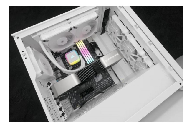 Система охлаждения CORSAIR iCUE H100i RGB Elite Liquid CPU Cooler White (CW-9060078-WW) фото №5