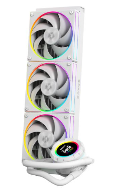 Система охлаждения ID-Cooling Space LCD SL360 White фото №2