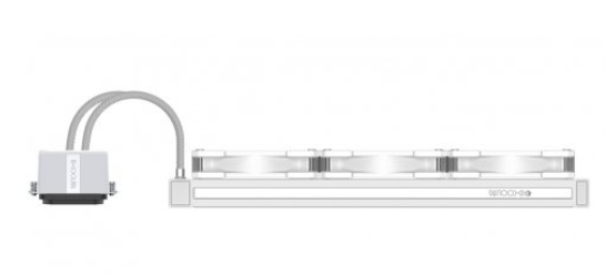 Система охлаждения ID-Cooling Dashflow 360 Basic White фото №3