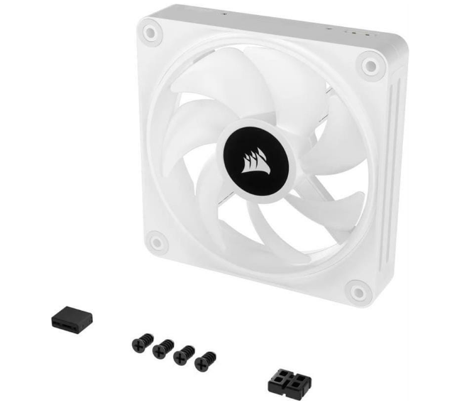 Система охолодження CORSAIR iCUE Link QX120 RGB PWM White (CO-9051005-WW) фото №8