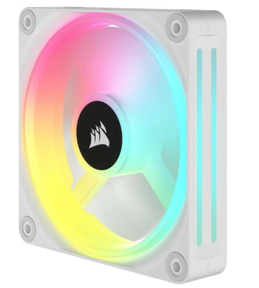 Система охолодження CORSAIR iCUE Link QX120 RGB PWM White (CO-9051005-WW) фото №4