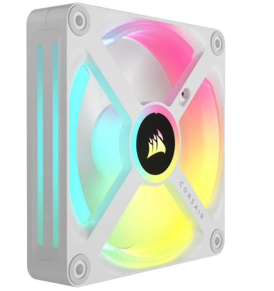 Система охолодження CORSAIR iCUE Link QX120 RGB PWM White (CO-9051005-WW) фото №3
