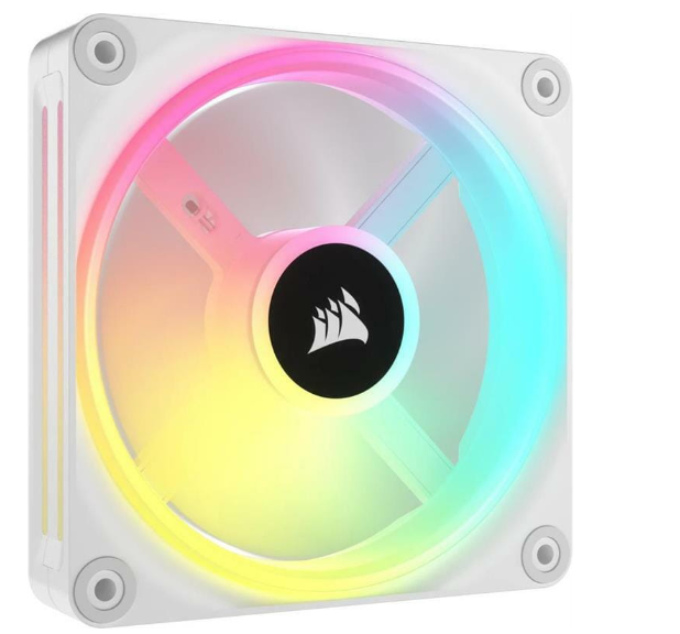 Система охолодження CORSAIR iCUE Link QX120 RGB PWM White (CO-9051005-WW) фото №2