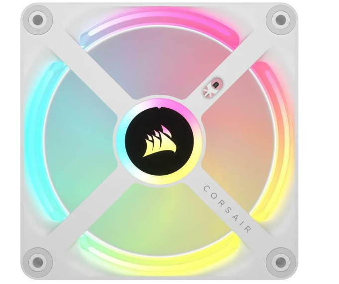 Система охолодження CORSAIR iCUE Link QX120 RGB PWM White (CO-9051005-WW)