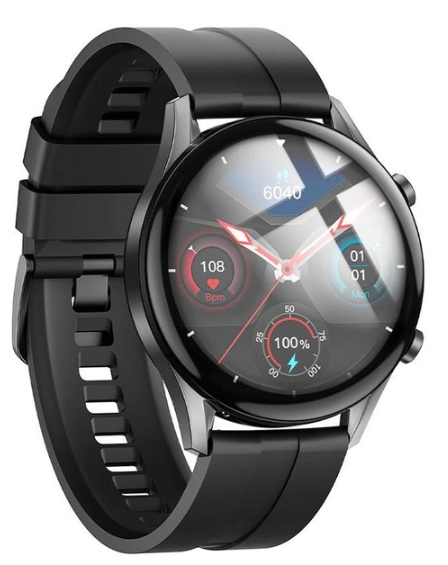 Смарт-часы Hoco Y7 Smart watch Black фото №2