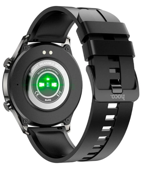 Смарт-часы Hoco Y7 Smart watch Black фото №6