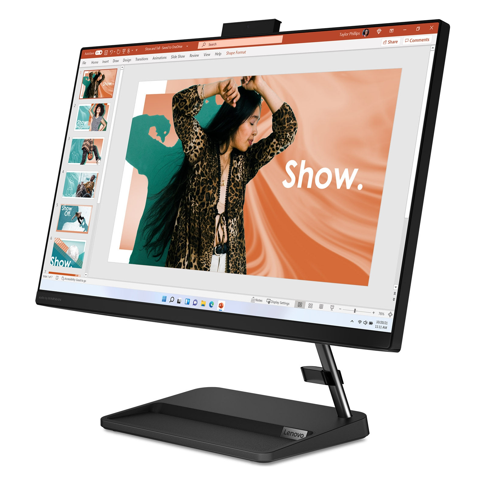 Моноблок Lenovo IdeaCentre AIO 3 24IAP7 (F0GH011NUO) фото №3