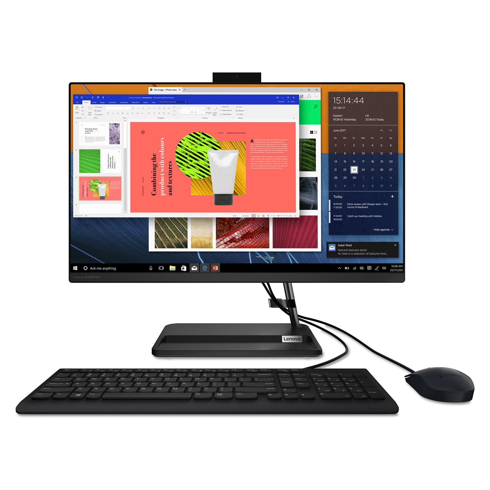 Моноблок Lenovo IdeaCentre AIO 3 24IAP7 (F0GH011WUO) фото №2