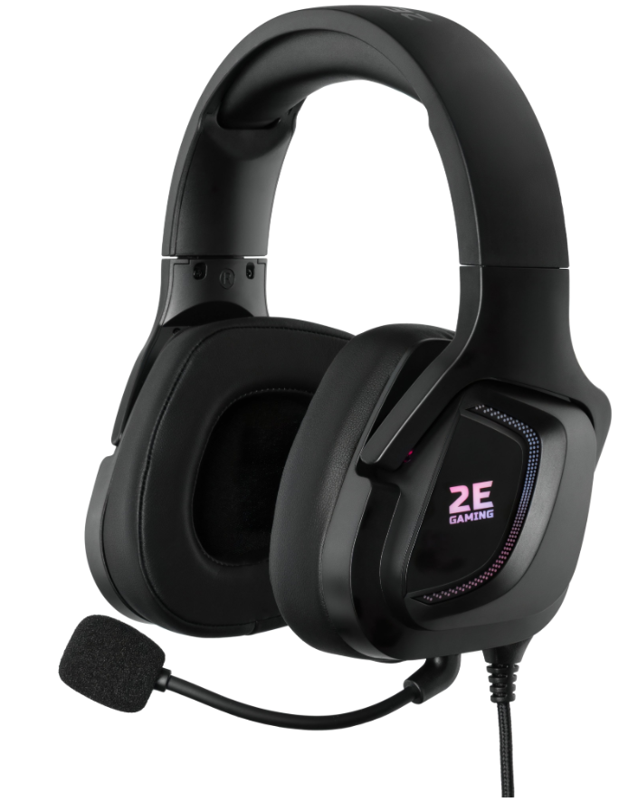 Навушники 2E  GAMING HG340 RGB USB 7.1 Black фото №4