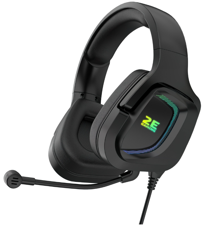 Навушники 2E  GAMING HG340 RGB USB 7.1 Black