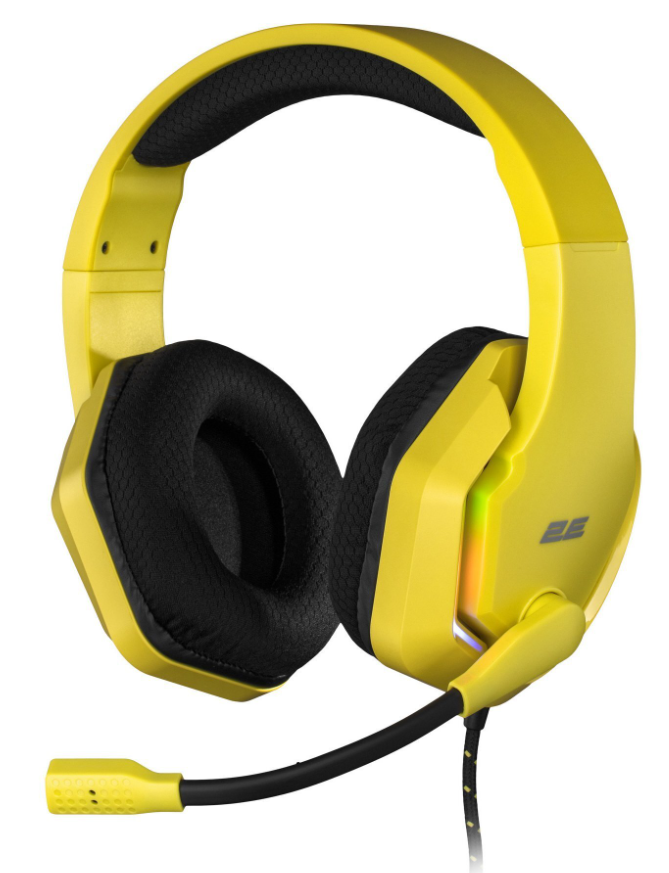 Навушники 2E GAMING HG315 RGB USB 7.1 Yellow