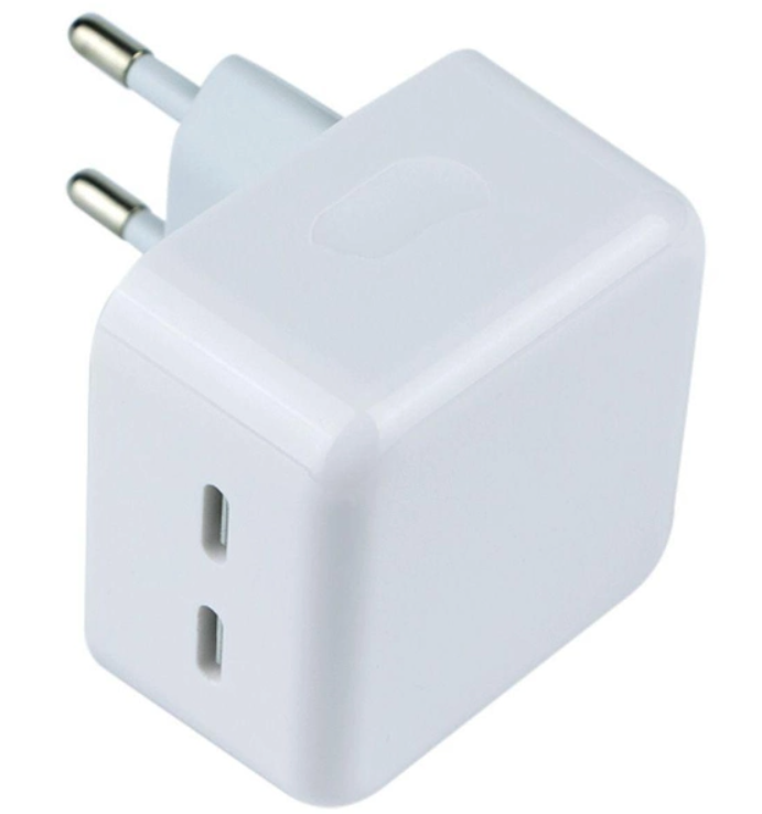 МЗП Apple 50W HC Dual USB-C Port Compact Power Adapter AAA  White