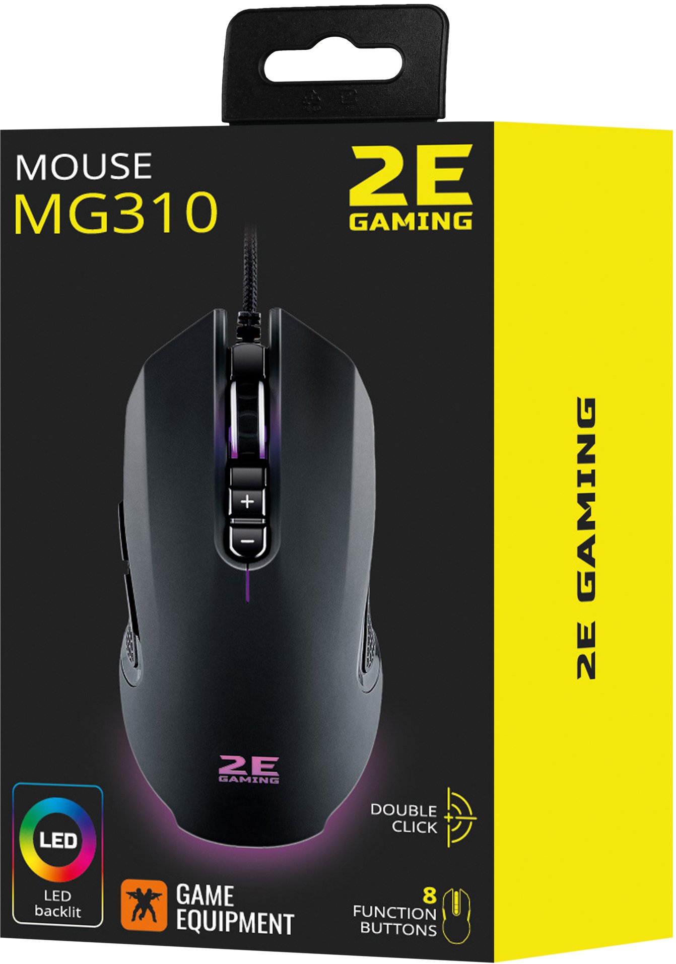 Компьютерная мыш 2E GAMING MG310 LED USB Black фото №6