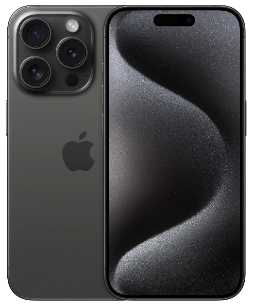 Смартфон Apple iPhone 15 Pro 256GB Black Titanium (MTV13)