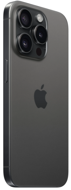 Смартфон Apple iPhone 15 Pro 256GB Black Titanium (MTV13) фото №4