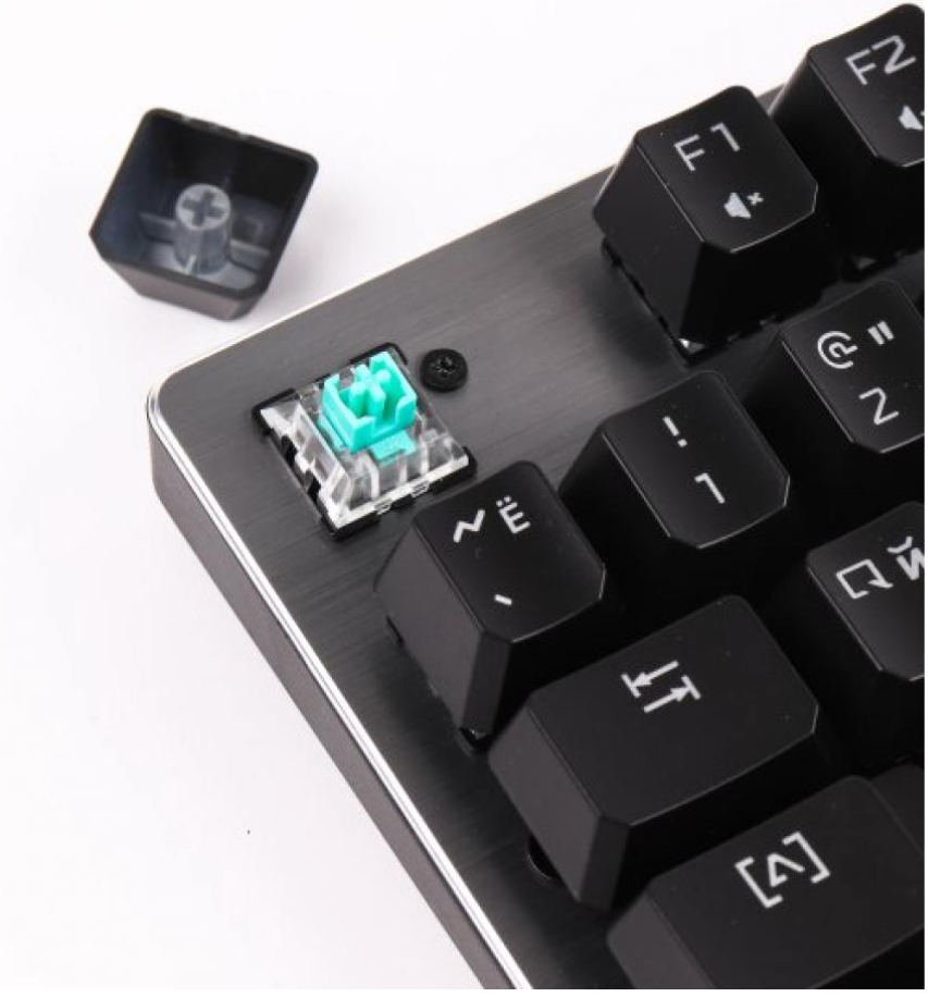 Клавиатура A4Tech Bloody B760 Green Sw Grey фото №5