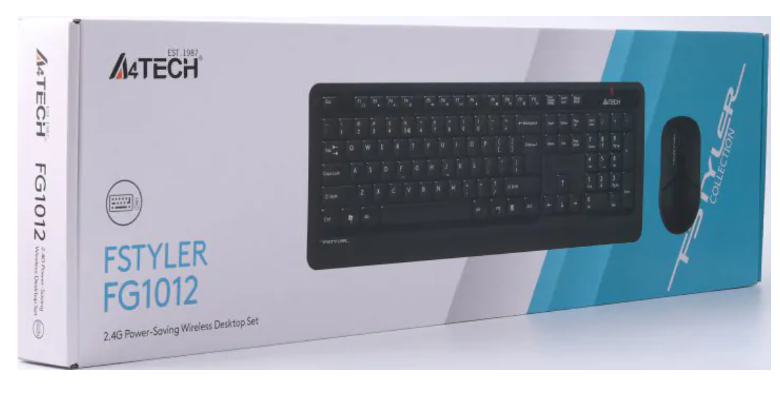 Клавіатура   мишка A4Tech FG1012 (Black) фото №6