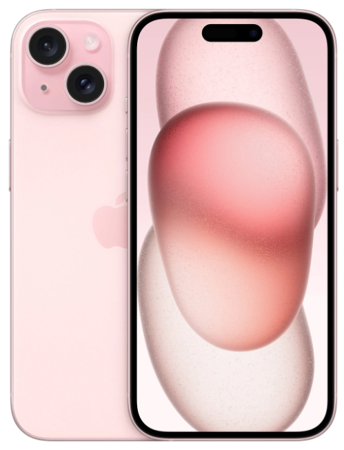 Смартфон Apple iPhone 15 128GB Pink (MTP13)