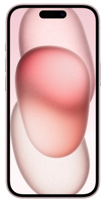 Смартфон Apple iPhone 15 128GB Pink (MTP13) фото №2