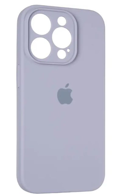 Уцінка * Чехол для телефона Soft Case Silicone Full Case AA Camera Protect for Apple iPhone 15 (28) Lavender Grey фото №4