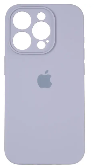 Уцінка * Чехол для телефона Soft Case Silicone Full Case AA Camera Protect for Apple iPhone 15 (28) Lavender Grey