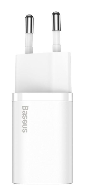 МЗП Baseus Super Si 20W 1 USB-C (CCSUP-B02) White фото №3