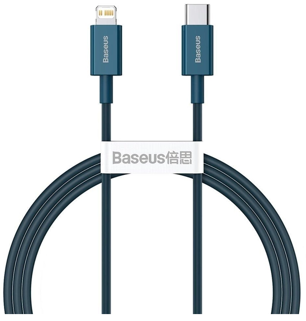 Baseus PD Type-C to Lightning Superior 20W/1m Blue