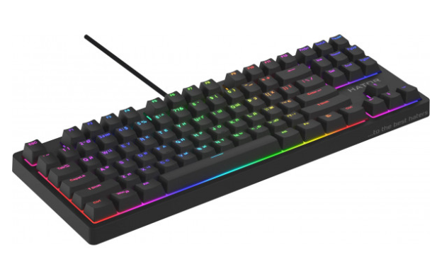 Клавіатура HATOR Rockfall 2 Mecha TKL Orange USB Black (HTK-520) фото №3