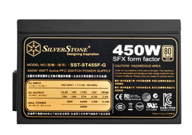 Блок питания SilverStone SST-ST45SF-G фото №5