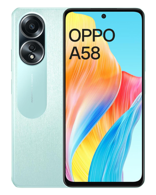 Смартфон Oppo A58 6/128 CPH2577 DAZZLING GREEN