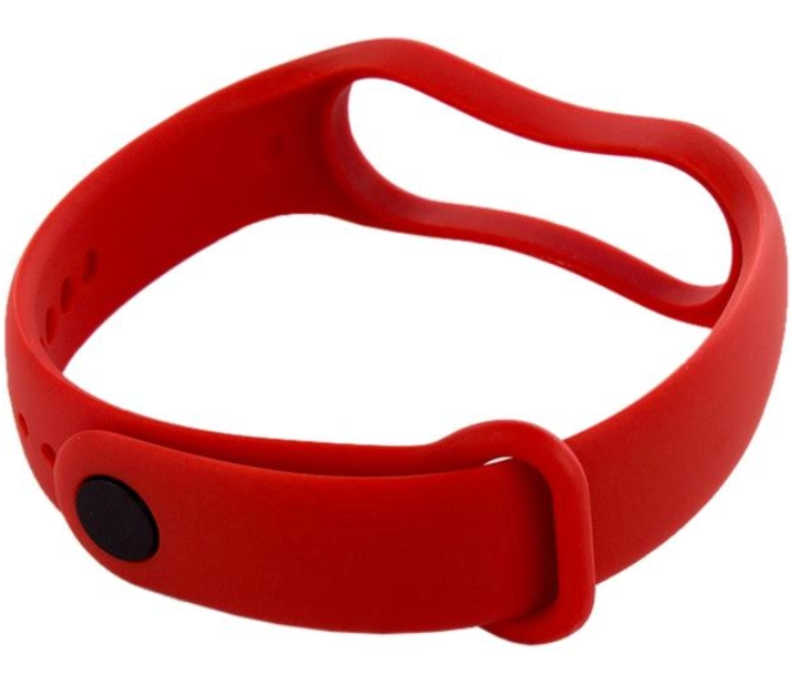 Ремінець для годинника Colorway Xiaomi Mi Band 5/6/7, червоний (CW-SXMB7-RD)