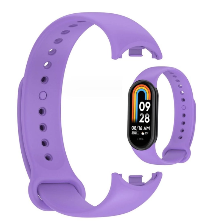 Ремінець для годинника Colorway Xiaomi Mi Smart Band 8, лавандовий 9CW-SXMB8-LV)