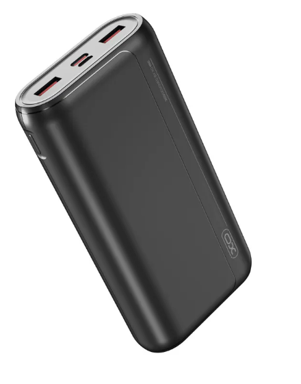 Мобільна батарея XO PR127 20000 mAh PD20W   QC 3.0 22.5W Black