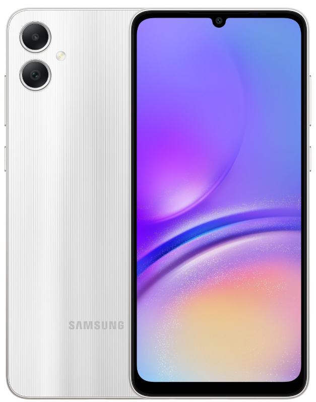 Смартфон Samsung SM-A055F (Galaxy A05 6/128GB) Silver (SM-A055FZSG)
