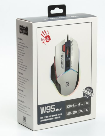 Компьютерная мыш A4Tech W95 Max (Sports Navy) фото №11