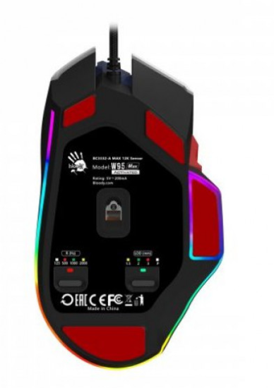 Компьютерная мыш A4Tech W95 Max (Sports Navy) фото №10