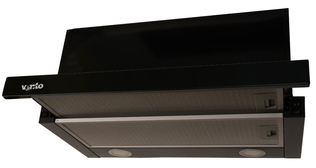 Витяжки Ventolux GARDA 60 BK (1100) LED фото №2