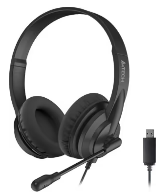 Навушники A4Tech HU-10 (Black) фото №3